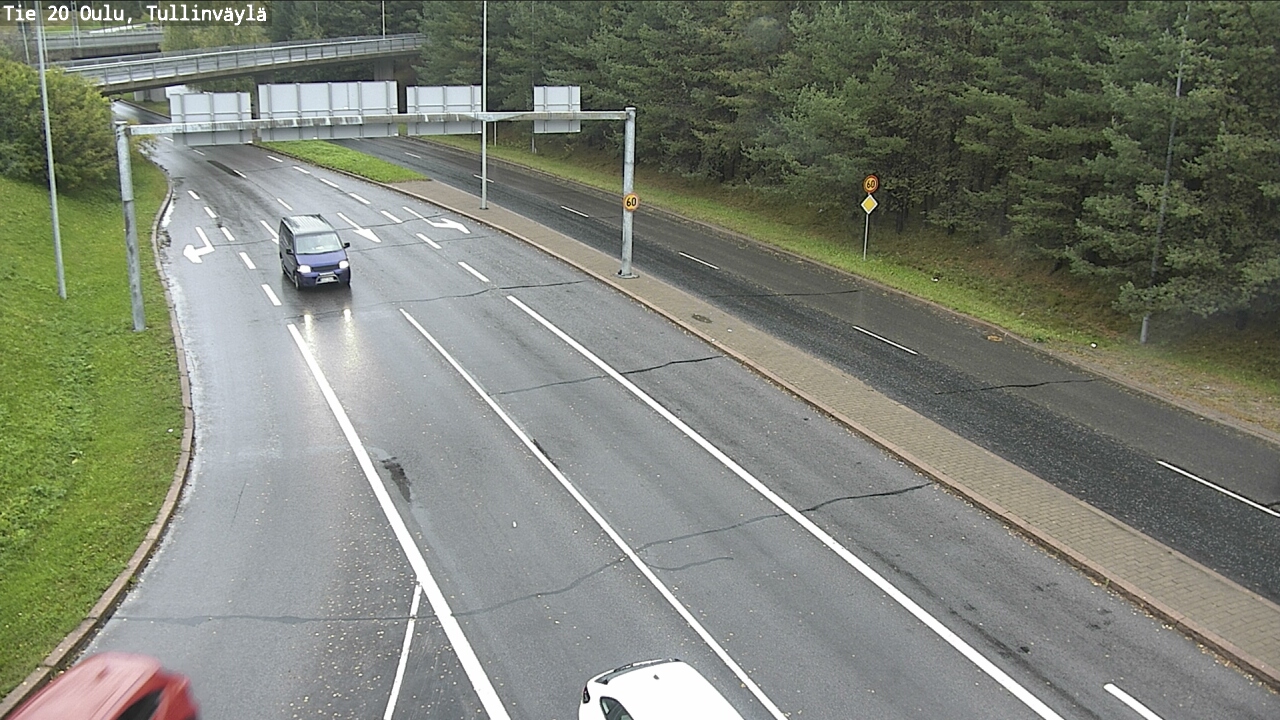 Weather Camera Image Road 20 Oulu, Tullinväylä, Oulu, Pohjois-Pohjanmaa