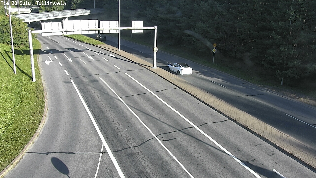 Weather Camera Image Road 20 Oulu, Tullinväylä, Oulu, Pohjois-Pohjanmaa
