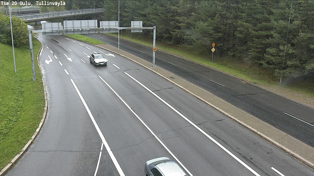 Weather Camera Image Road 20 Oulu, Tullinväylä, Oulu, Pohjois-Pohjanmaa