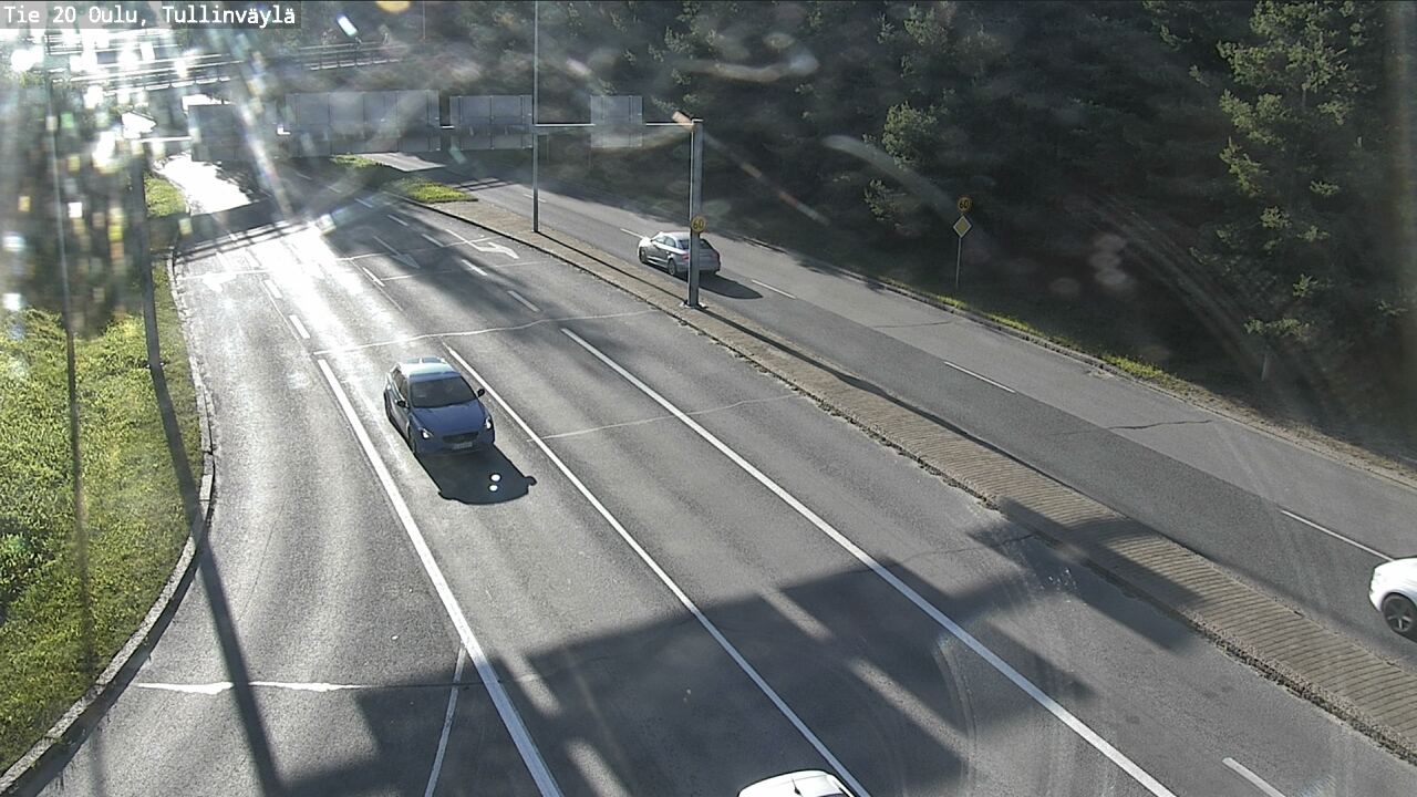 Weather Camera Image Road 20 Oulu, Tullinväylä, Oulu, Pohjois-Pohjanmaa