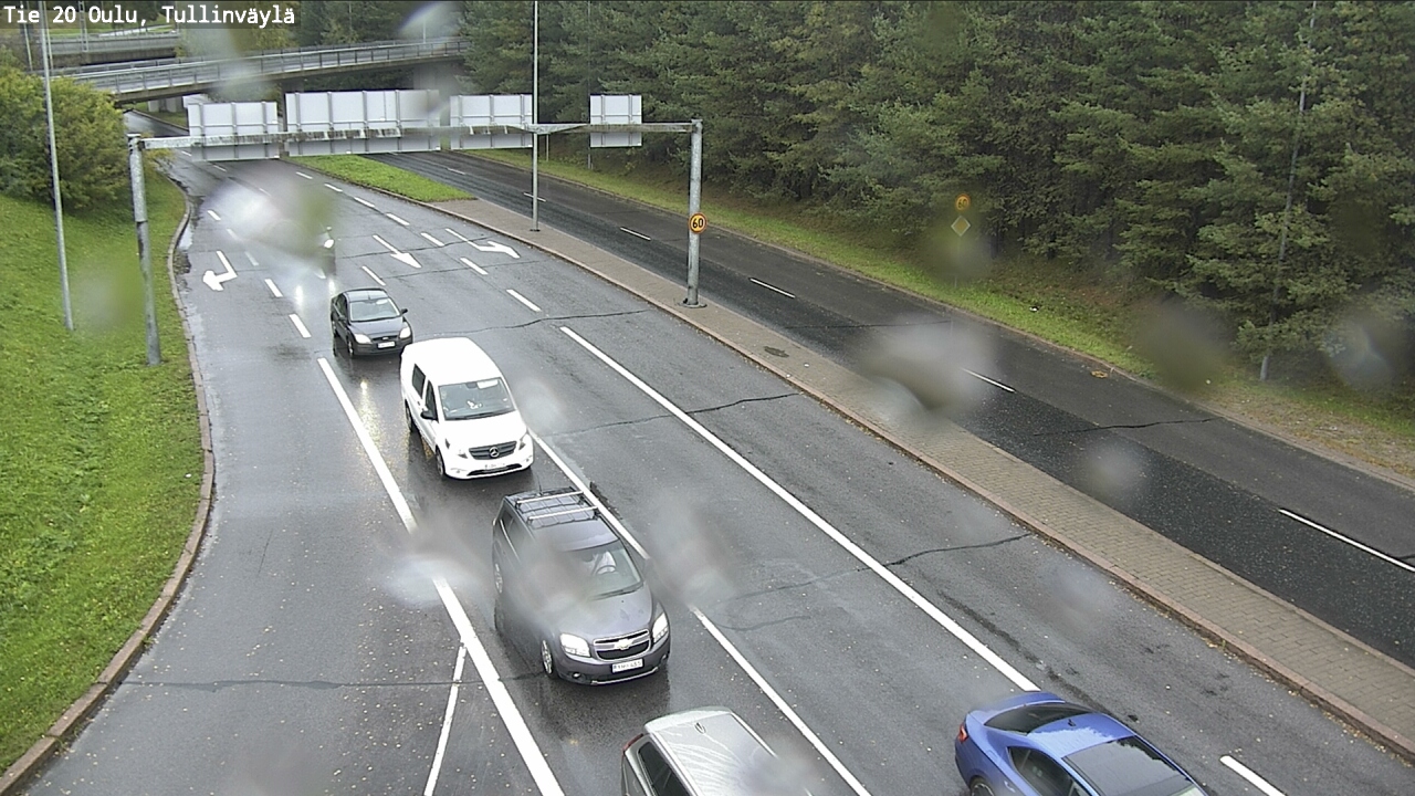 Weather Camera Image Road 20 Oulu, Tullinväylä, Oulu, Pohjois-Pohjanmaa