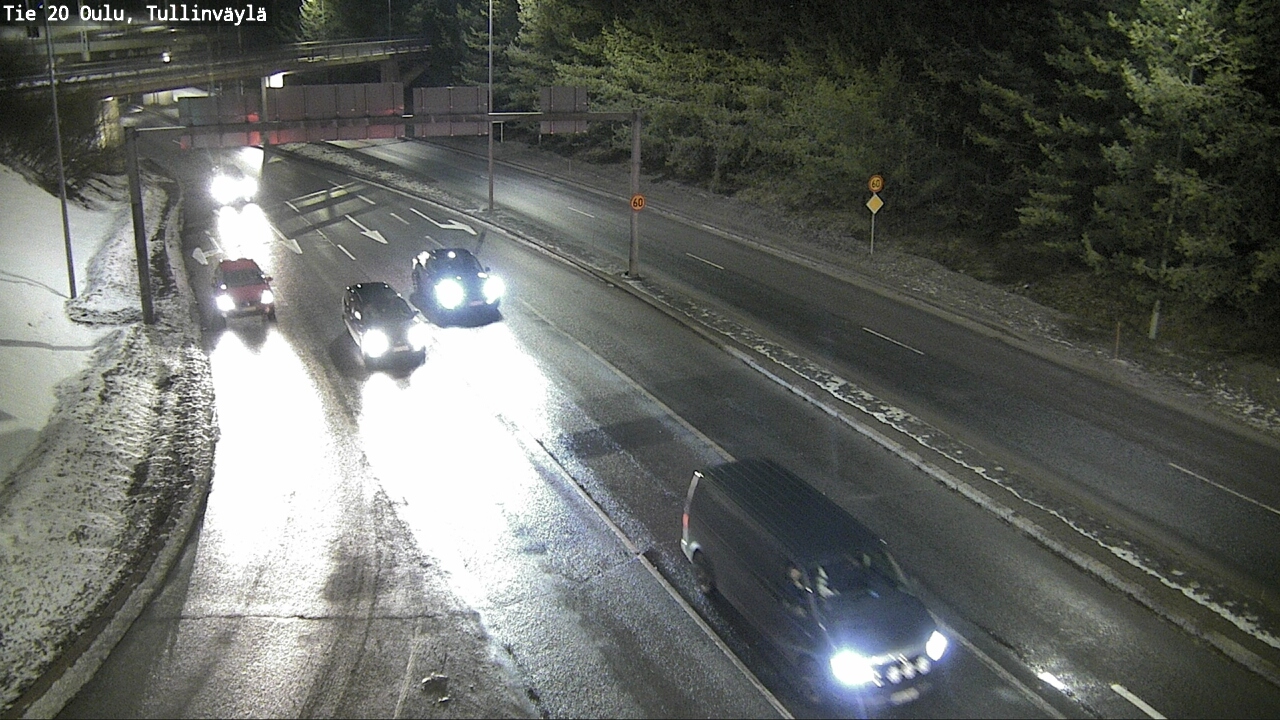Kelikamerat Kuva Tie 20 Oulu, Tullinväylä, Oulu, Pohjois-Pohjanmaa