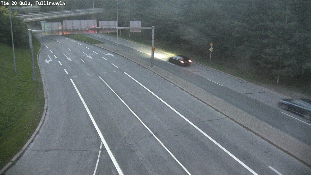 Weather Camera Image Road 20 Oulu, Tullinväylä, Oulu, Pohjois-Pohjanmaa