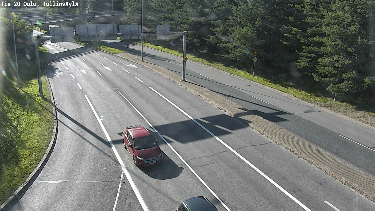 Weather Camera Image Road 20 Oulu, Tullinväylä, Oulu, Pohjois-Pohjanmaa