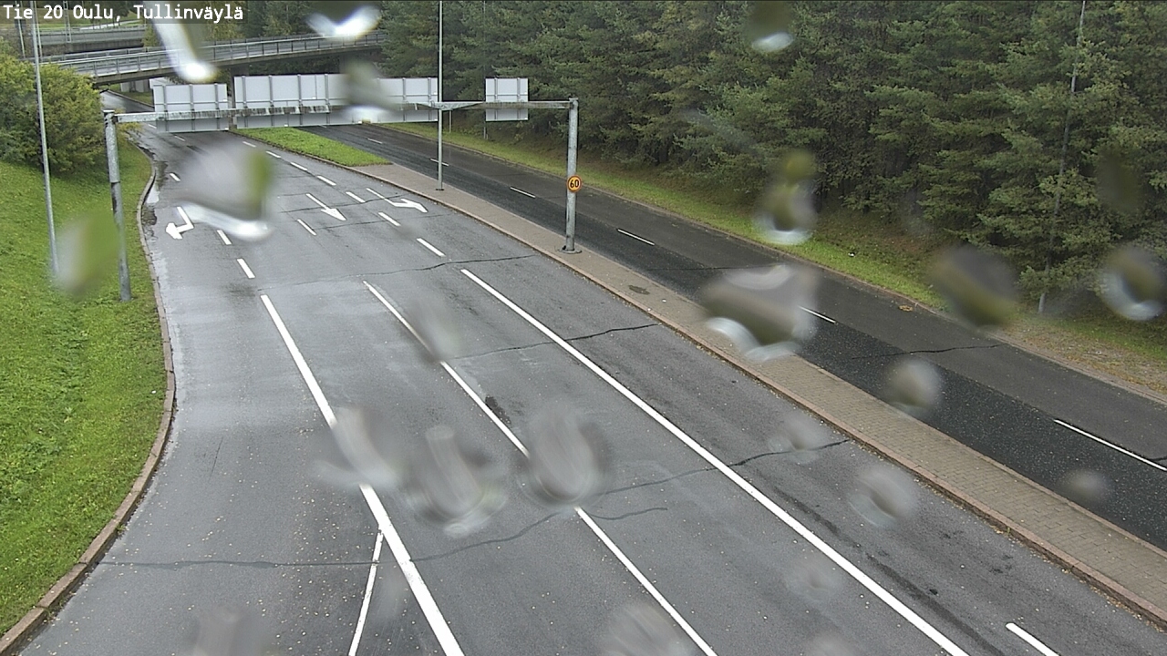 Weather Camera Image Road 20 Oulu, Tullinväylä, Oulu, Pohjois-Pohjanmaa