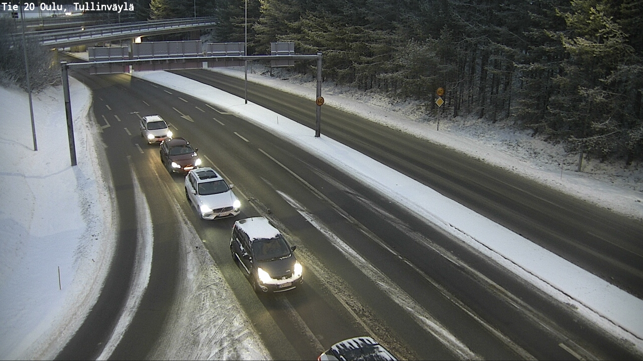 Kelikamerat Kuva Tie 20 Oulu, Tullinväylä, Oulu, Pohjois-Pohjanmaa