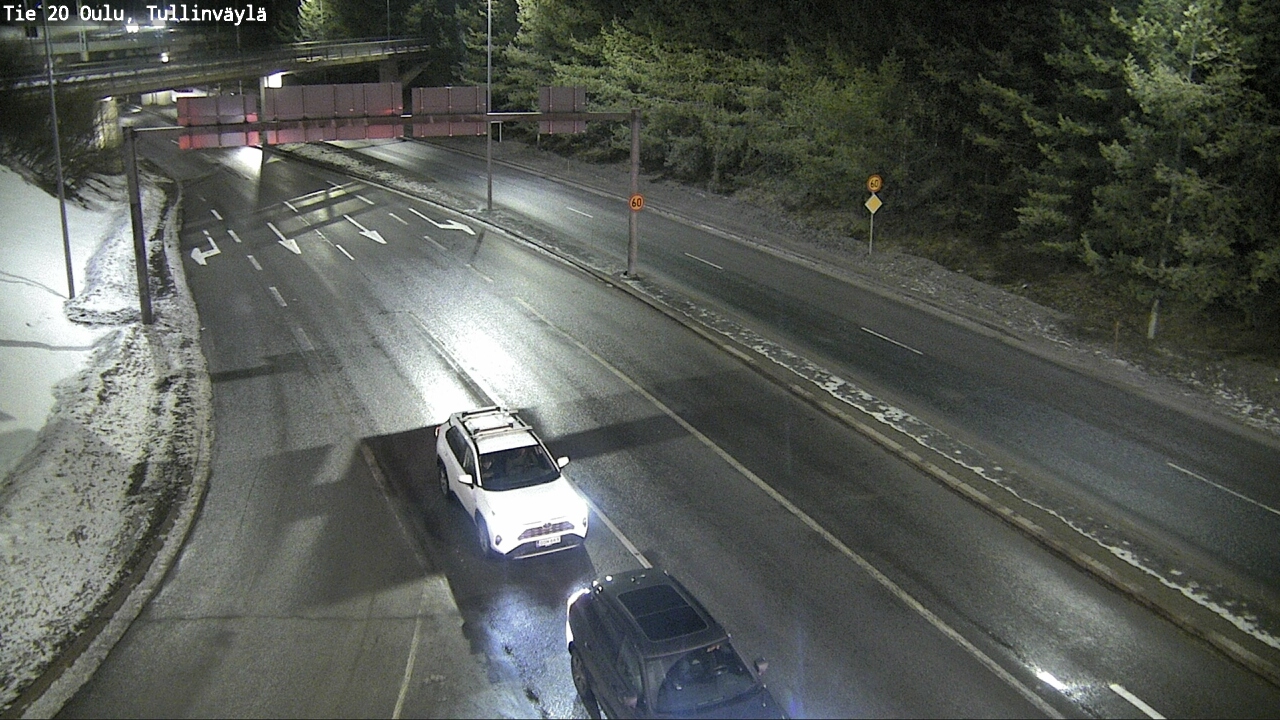 Kelikamerat Kuva Tie 20 Oulu, Tullinväylä, Oulu, Pohjois-Pohjanmaa