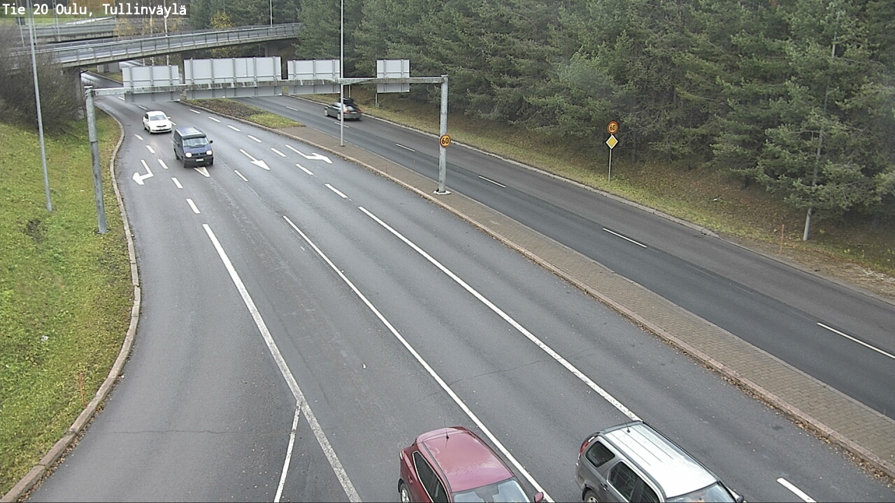 Kelikamerat Kuva Tie 20 Oulu, Tullinväylä, Oulu, Pohjois-Pohjanmaa