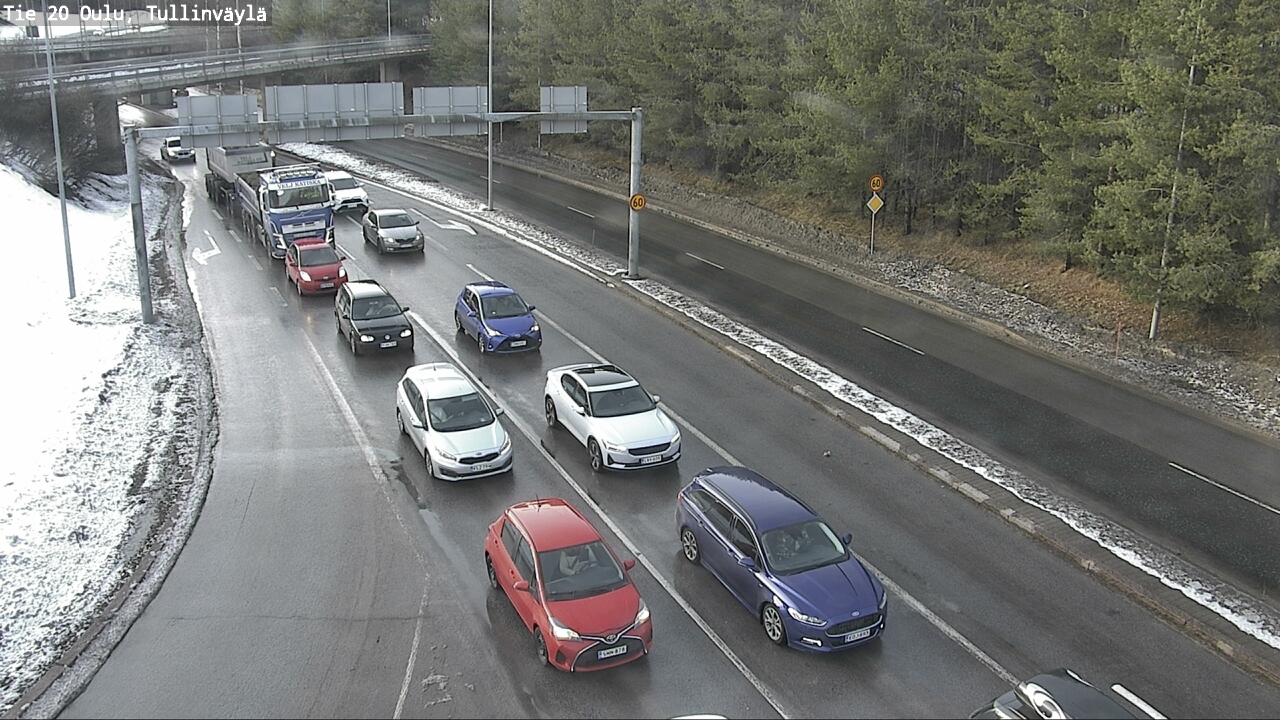 Kelikamerat Kuva Tie 20 Oulu, Tullinväylä, Oulu, Pohjois-Pohjanmaa