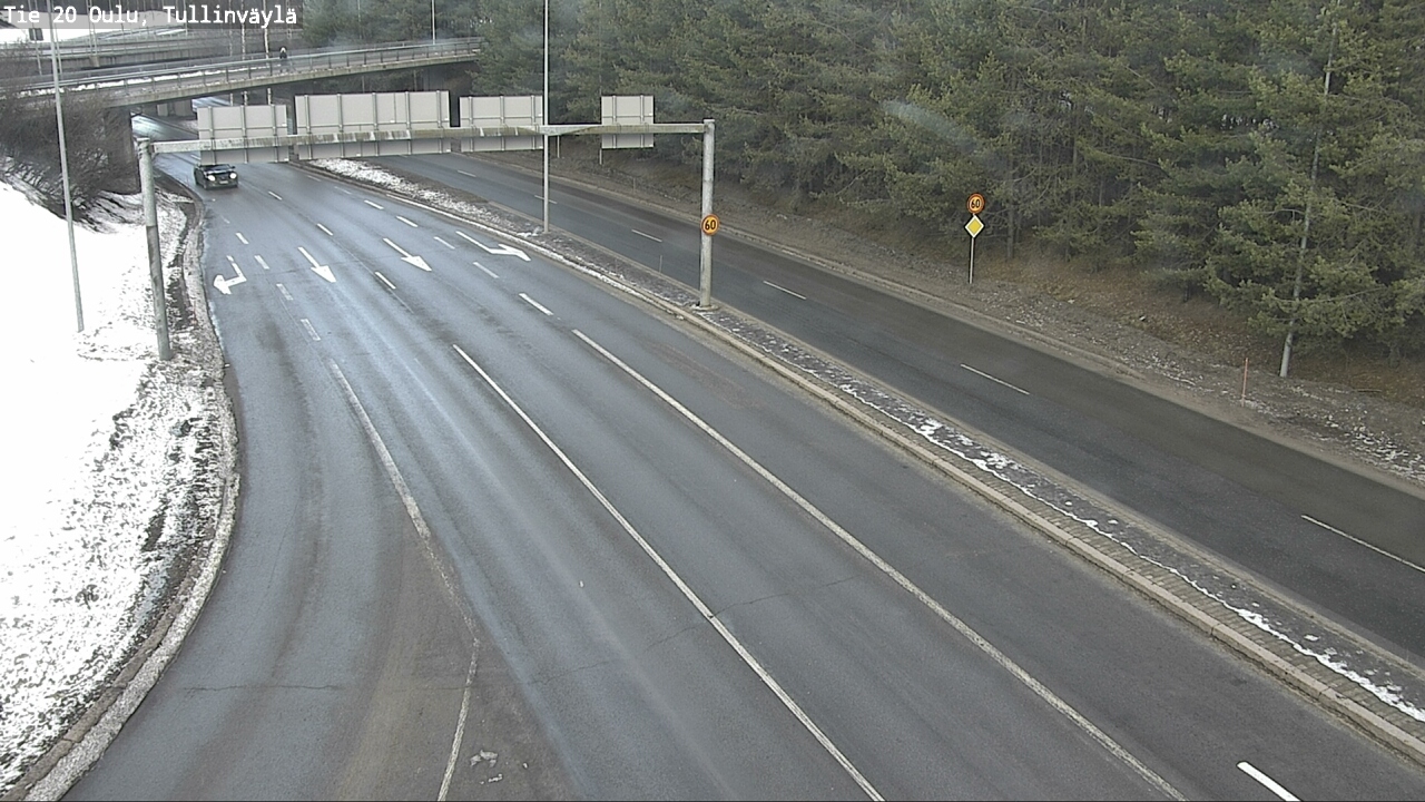 Kelikamerat Kuva Tie 20 Oulu, Tullinväylä, Oulu, Pohjois-Pohjanmaa