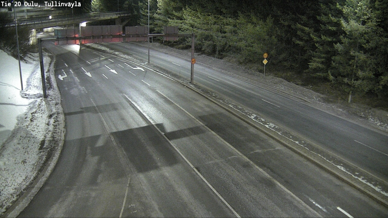 Kelikamerat Kuva Tie 20 Oulu, Tullinväylä, Oulu, Pohjois-Pohjanmaa