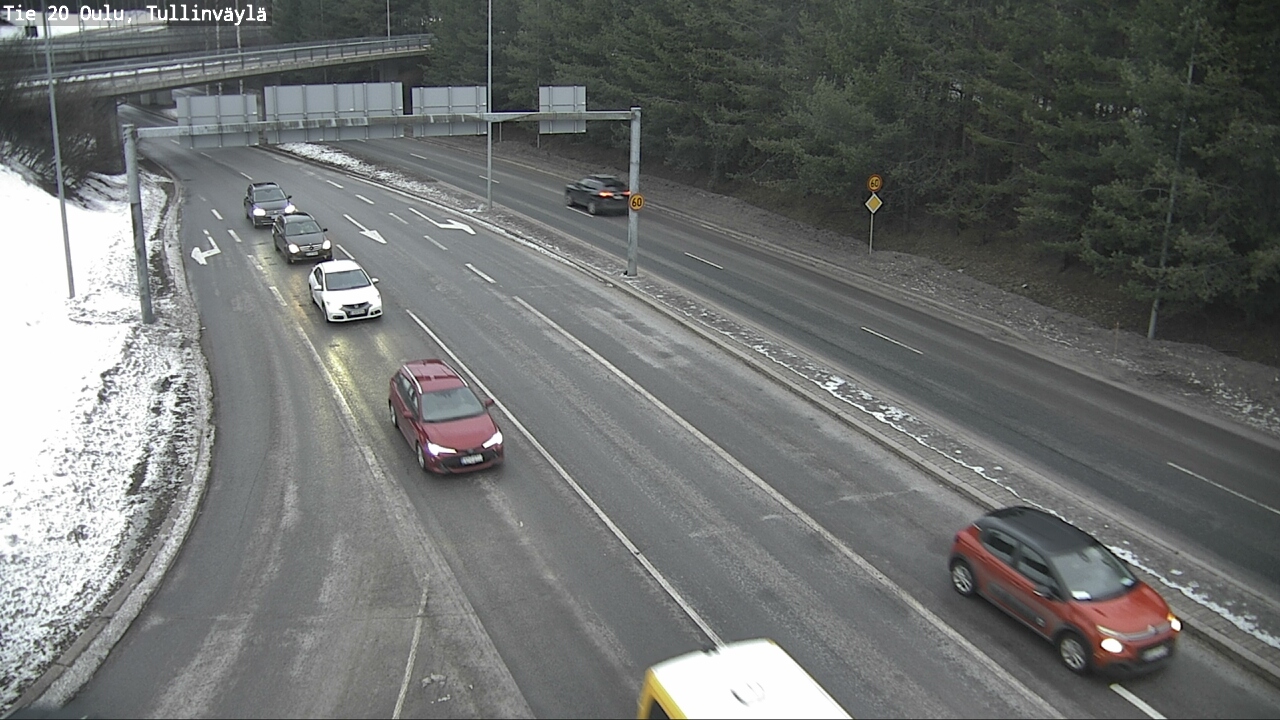 Kelikamerat Kuva Tie 20 Oulu, Tullinväylä, Oulu, Pohjois-Pohjanmaa