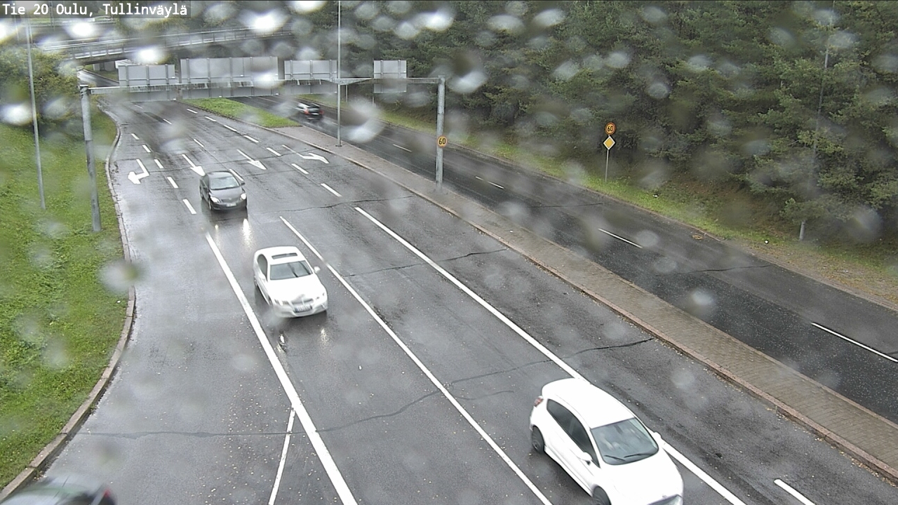 Weather Camera Image Road 20 Oulu, Tullinväylä, Oulu, Pohjois-Pohjanmaa