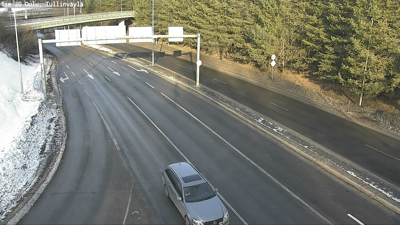 Kelikamerat Kuva Tie 20 Oulu, Tullinväylä, Oulu, Pohjois-Pohjanmaa
