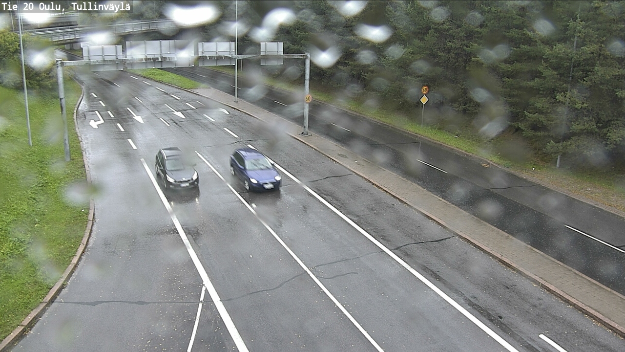 Weather Camera Image Road 20 Oulu, Tullinväylä, Oulu, Pohjois-Pohjanmaa