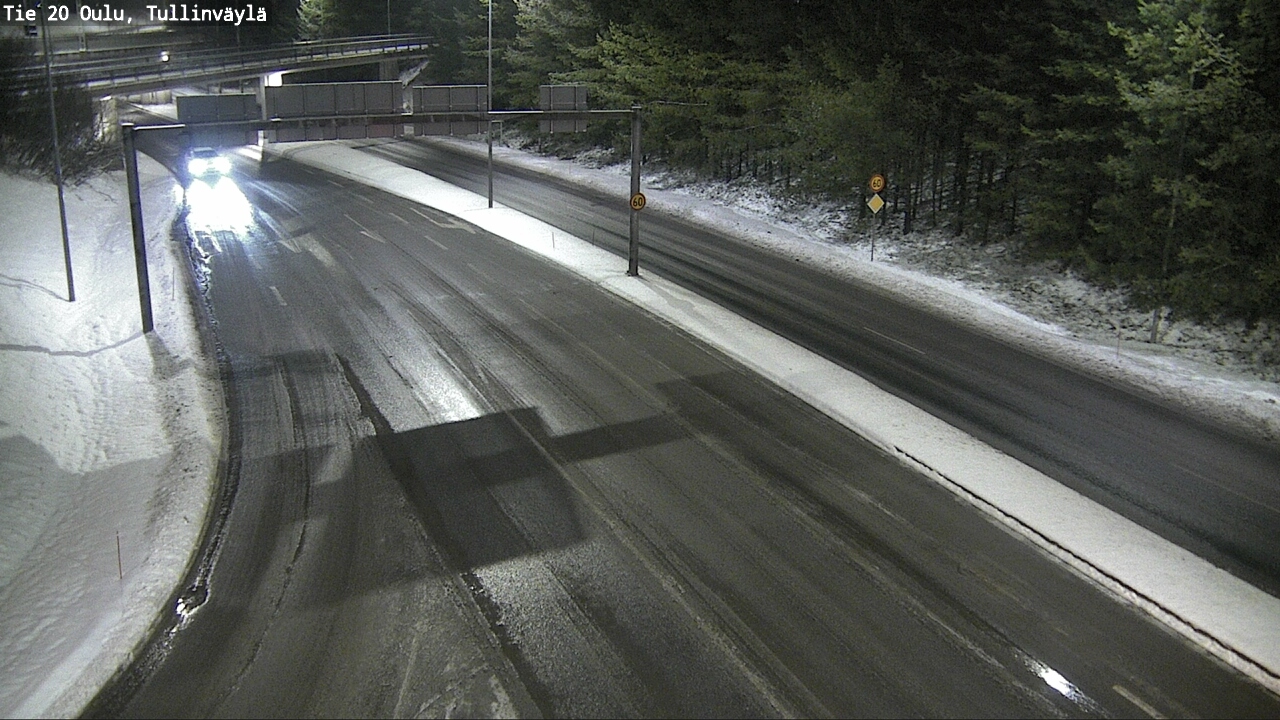 Kelikamerat Kuva Tie 20 Oulu, Tullinväylä, Oulu, Pohjois-Pohjanmaa