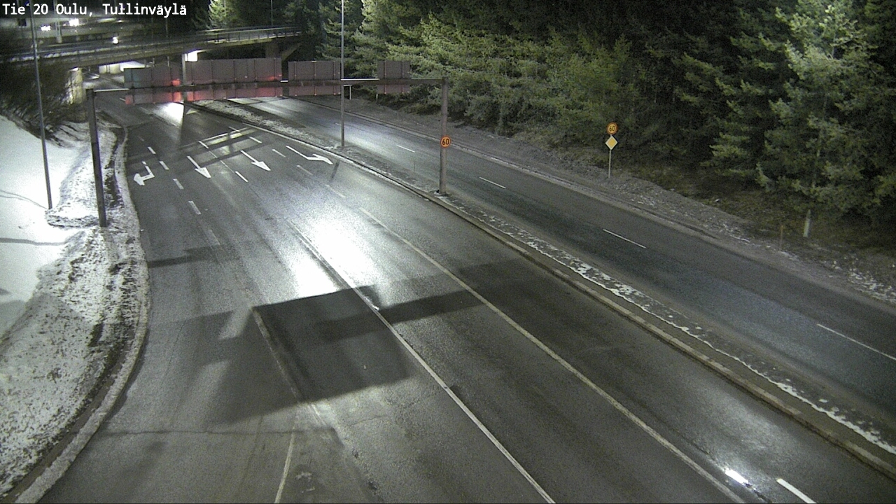 Kelikamerat Kuva Tie 20 Oulu, Tullinväylä, Oulu, Pohjois-Pohjanmaa