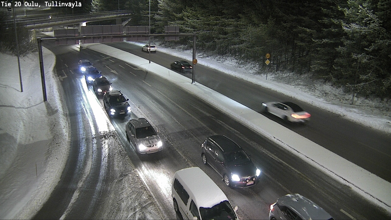 Kelikamerat Kuva Tie 20 Oulu, Tullinväylä, Oulu, Pohjois-Pohjanmaa