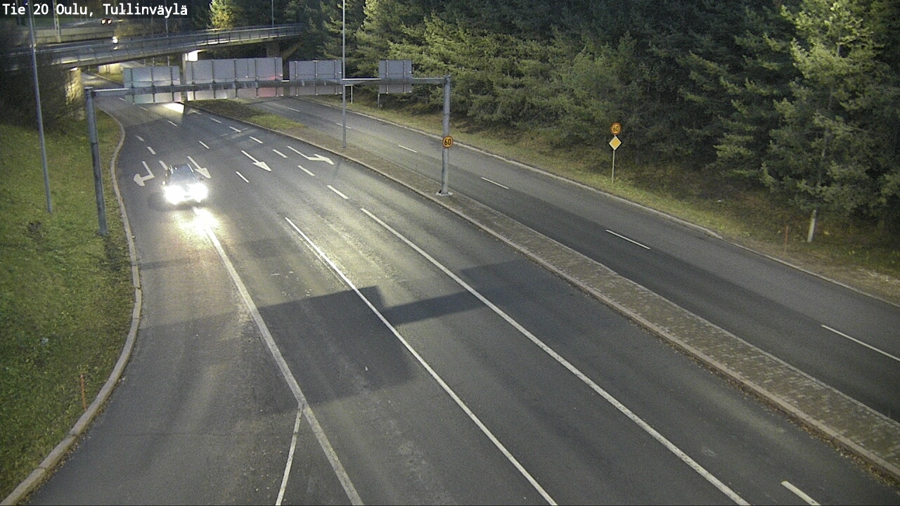 Kelikamerat Kuva Tie 20 Oulu, Tullinväylä, Oulu, Pohjois-Pohjanmaa