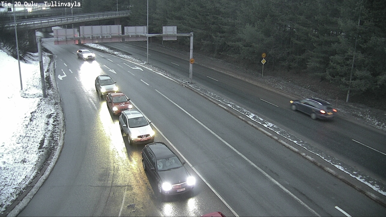 Kelikamerat Kuva Tie 20 Oulu, Tullinväylä, Oulu, Pohjois-Pohjanmaa