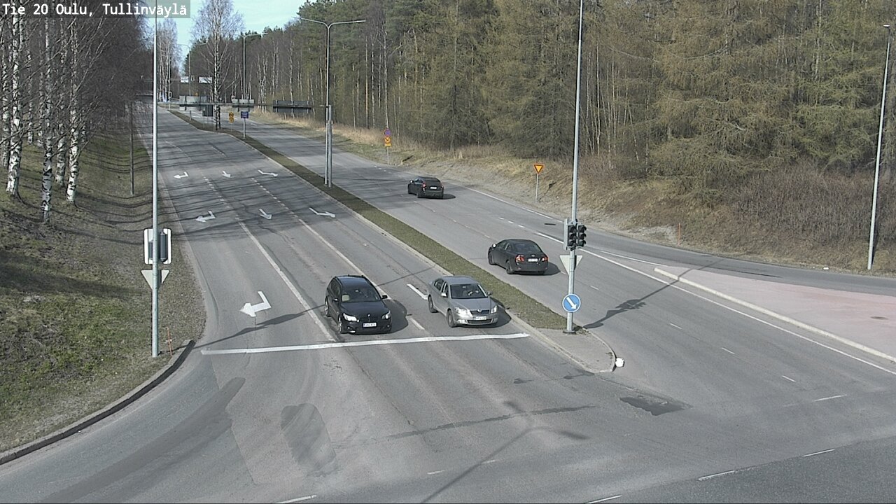 Kelikamerat Kuva Tie 20 Oulu, Tullinväylä, Oulu, Pohjois-Pohjanmaa