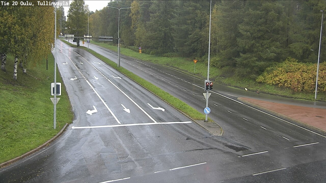 Weather Camera Image Road 20 Oulu, Tullinväylä, Oulu, Pohjois-Pohjanmaa