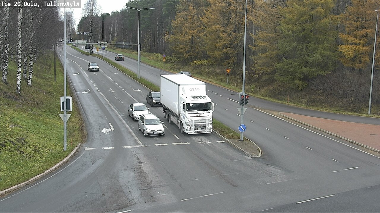 Kelikamerat Kuva Tie 20 Oulu, Tullinväylä, Oulu, Pohjois-Pohjanmaa