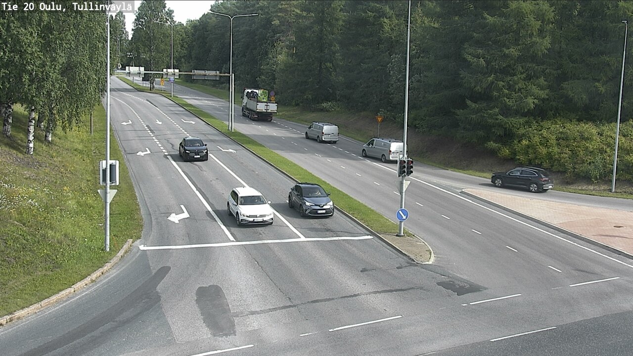 Kelikamerat Kuva Tie 20 Oulu, Tullinväylä, Oulu, Pohjois-Pohjanmaa