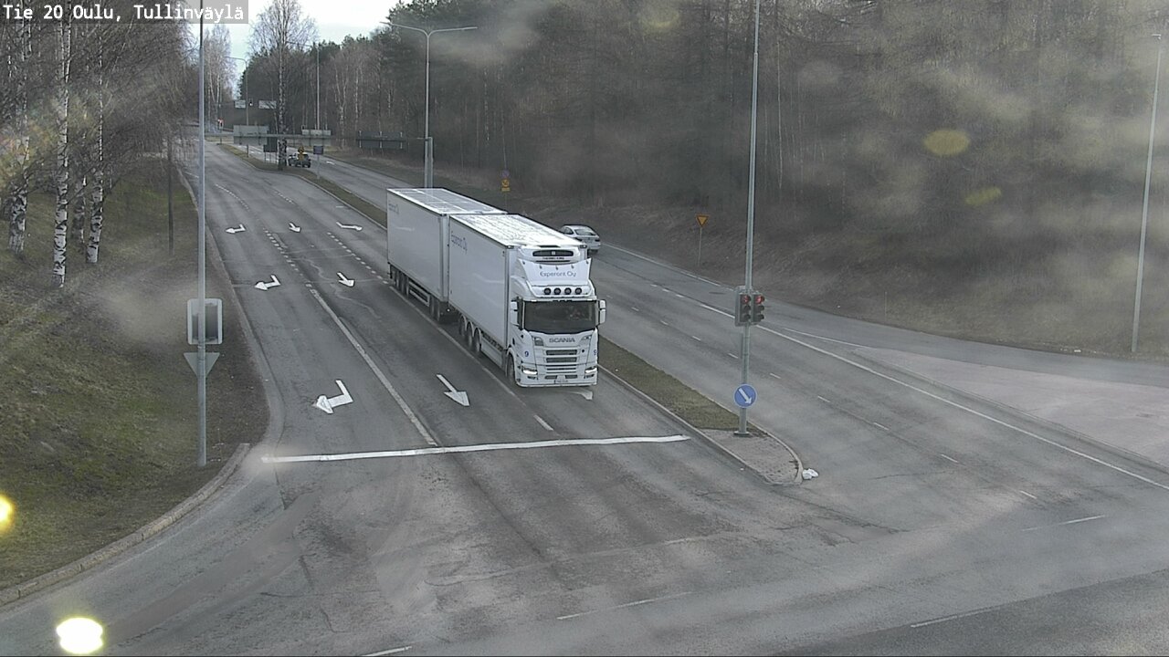 Kelikamerat Kuva Tie 20 Oulu, Tullinväylä, Oulu, Pohjois-Pohjanmaa