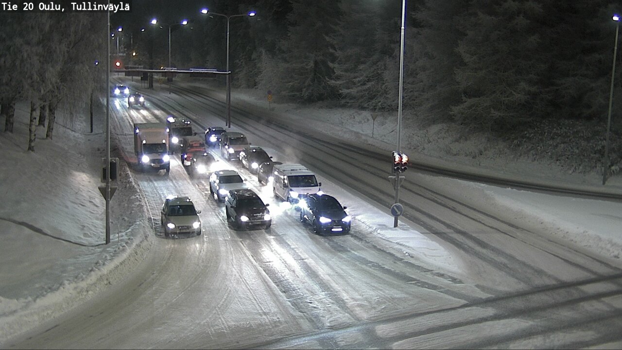 Kelikamerat Kuva Tie 20 Oulu, Tullinväylä, Oulu, Pohjois-Pohjanmaa