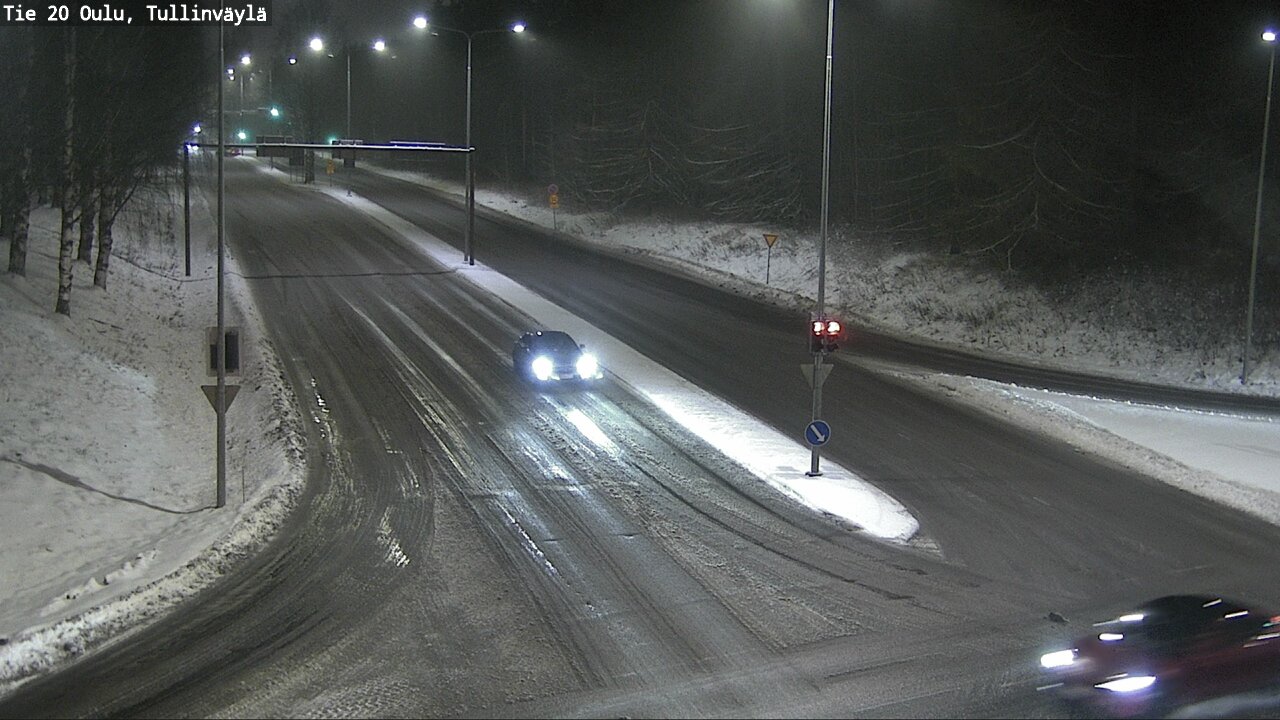 Weather Camera Image Väg 20 Uleåborg, Tullinväylä, Oulu, Pohjois-Pohjanmaa