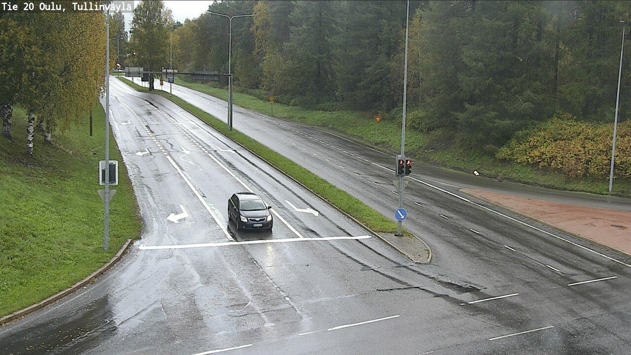 Weather Camera Image Road 20 Oulu, Tullinväylä, Oulu, Pohjois-Pohjanmaa