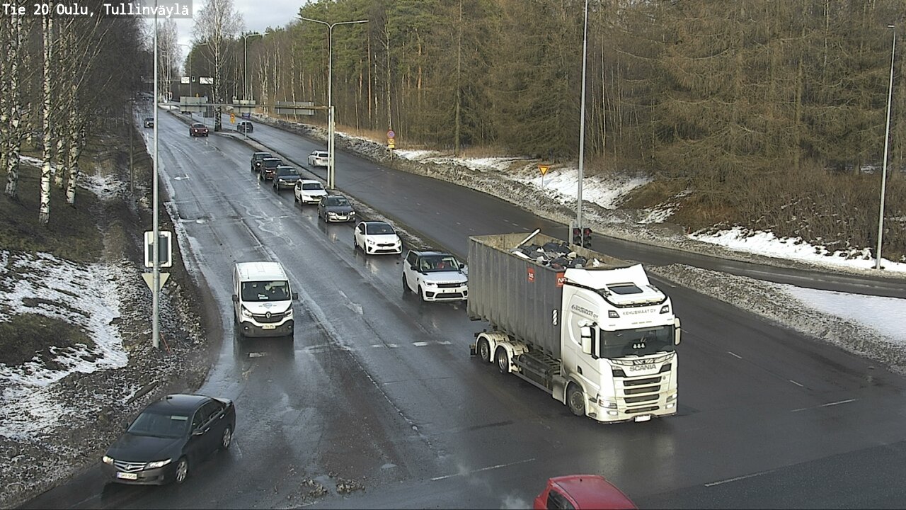 Kelikamerat Kuva Tie 20 Oulu, Tullinväylä, Oulu, Pohjois-Pohjanmaa