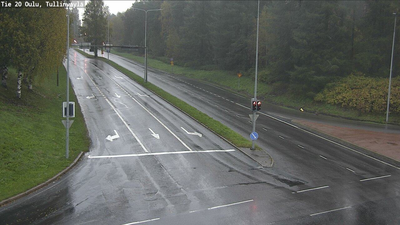 Weather Camera Image Road 20 Oulu, Tullinväylä, Oulu, Pohjois-Pohjanmaa