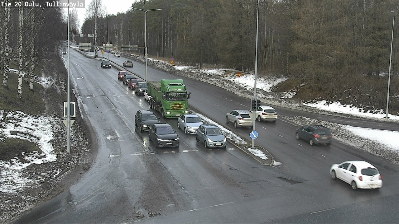 Kelikamerat Kuva Tie 20 Oulu, Tullinväylä, Oulu, Pohjois-Pohjanmaa