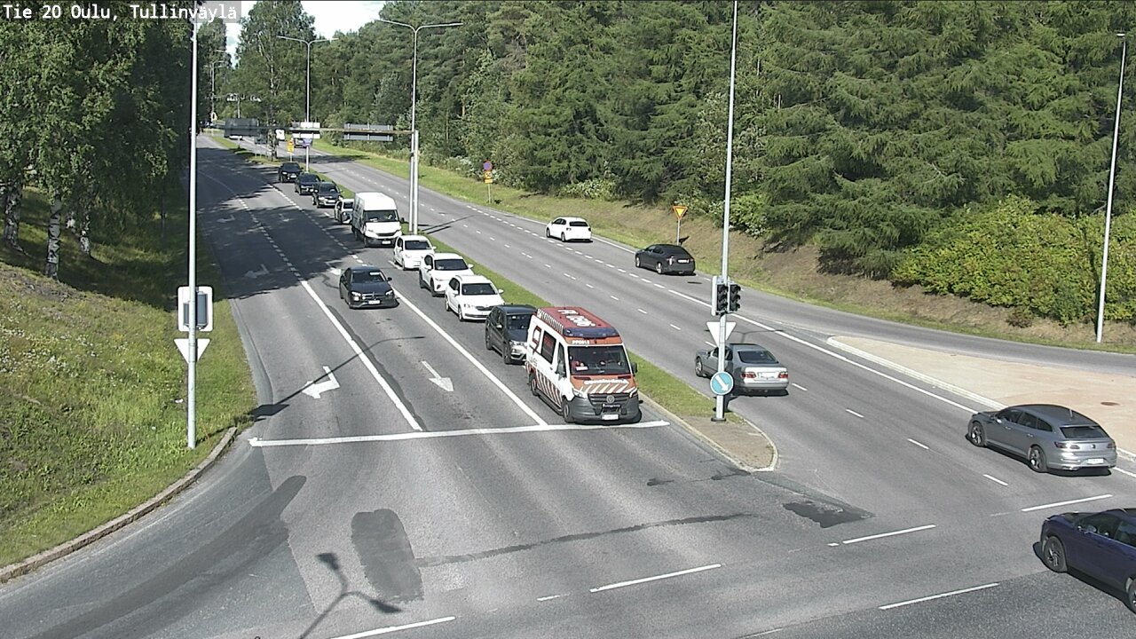 Kelikamerat Kuva Tie 20 Oulu, Tullinväylä, Oulu, Pohjois-Pohjanmaa