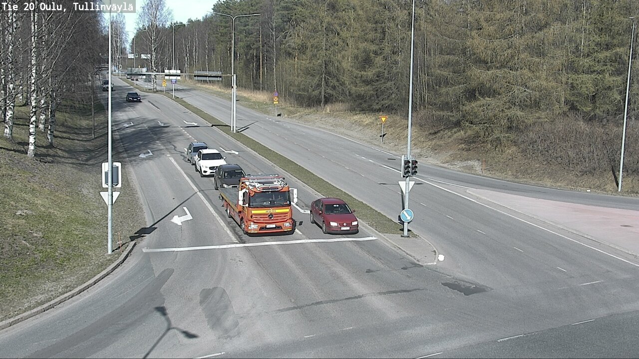 Kelikamerat Kuva Tie 20 Oulu, Tullinväylä, Oulu, Pohjois-Pohjanmaa