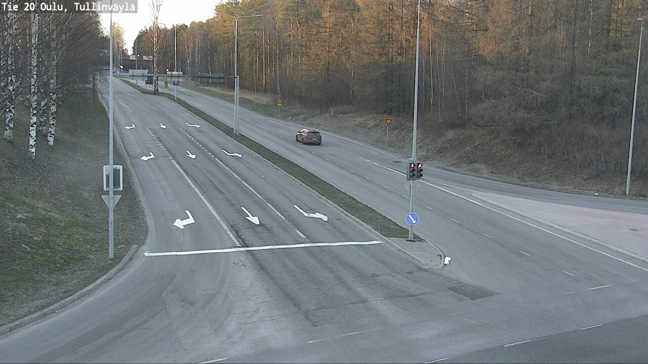 Kelikamerat Kuva Tie 20 Oulu, Tullinväylä, Oulu, Pohjois-Pohjanmaa
