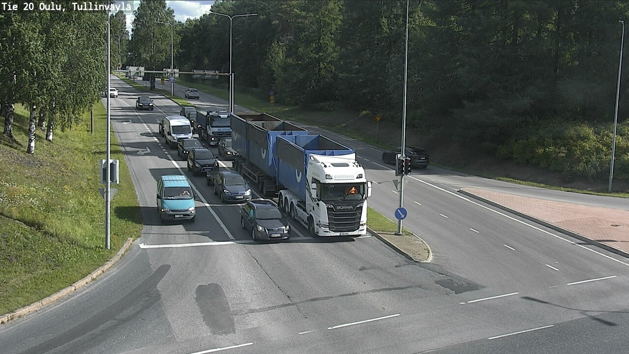 Kelikamerat Kuva Tie 20 Oulu, Tullinväylä, Oulu, Pohjois-Pohjanmaa