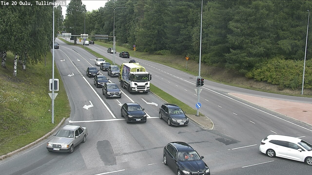 Kelikamerat Kuva Tie 20 Oulu, Tullinväylä, Oulu, Pohjois-Pohjanmaa
