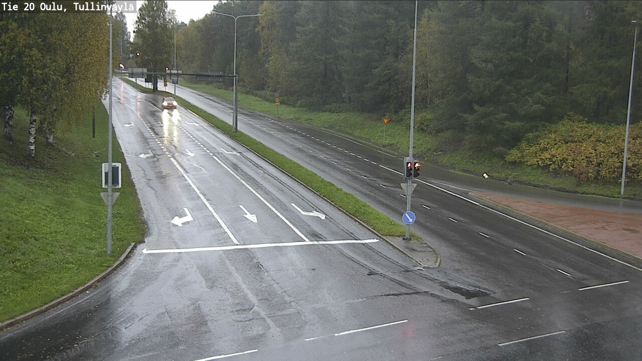 Weather Camera Image Road 20 Oulu, Tullinväylä, Oulu, Pohjois-Pohjanmaa