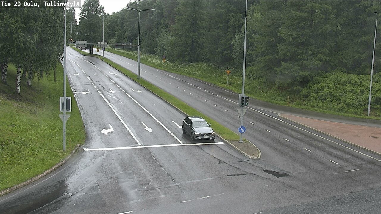 Weather Camera Image Road 20 Oulu, Tullinväylä, Oulu, Pohjois-Pohjanmaa