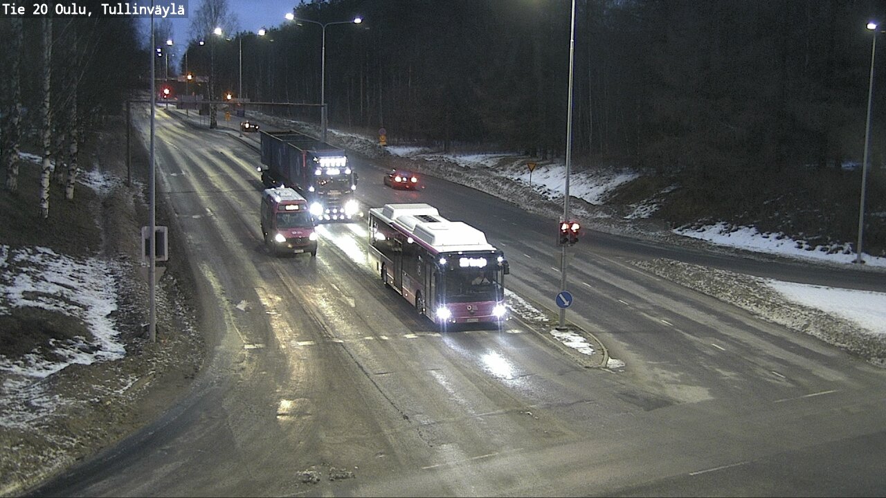 Kelikamerat Kuva Tie 20 Oulu, Tullinväylä, Oulu, Pohjois-Pohjanmaa