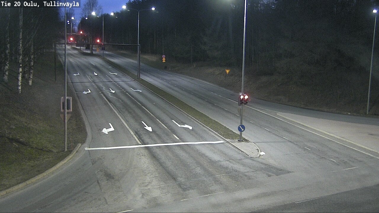Kelikamerat Kuva Tie 20 Oulu, Tullinväylä, Oulu, Pohjois-Pohjanmaa