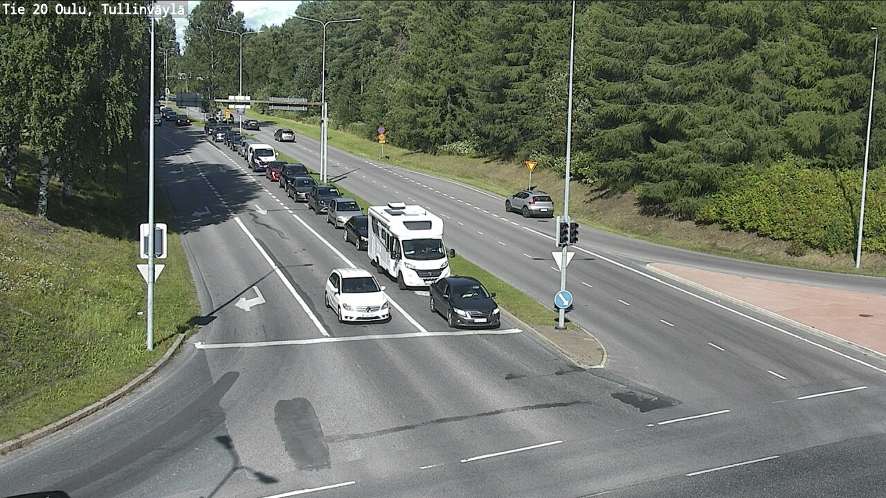Kelikamerat Kuva Tie 20 Oulu, Tullinväylä, Oulu, Pohjois-Pohjanmaa