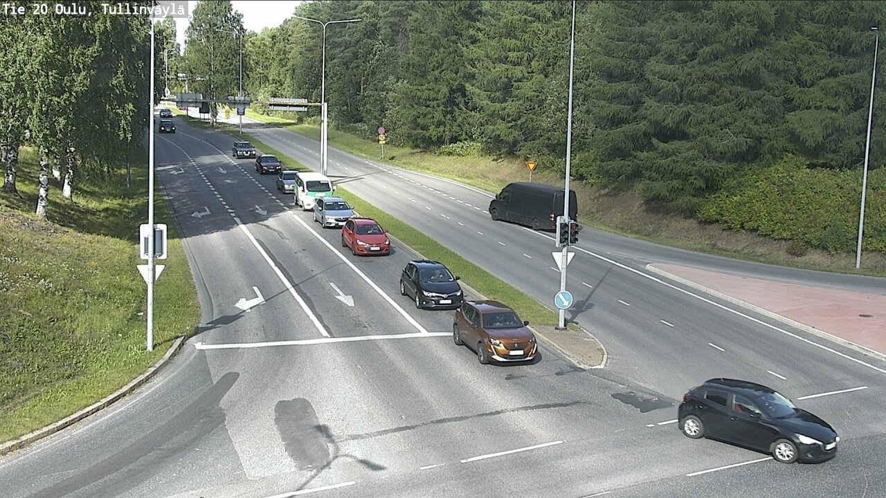 Kelikamerat Kuva Tie 20 Oulu, Tullinväylä, Oulu, Pohjois-Pohjanmaa