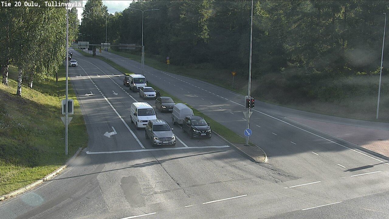 Weather Camera Image Road 20 Oulu, Tullinväylä, Oulu, Pohjois-Pohjanmaa