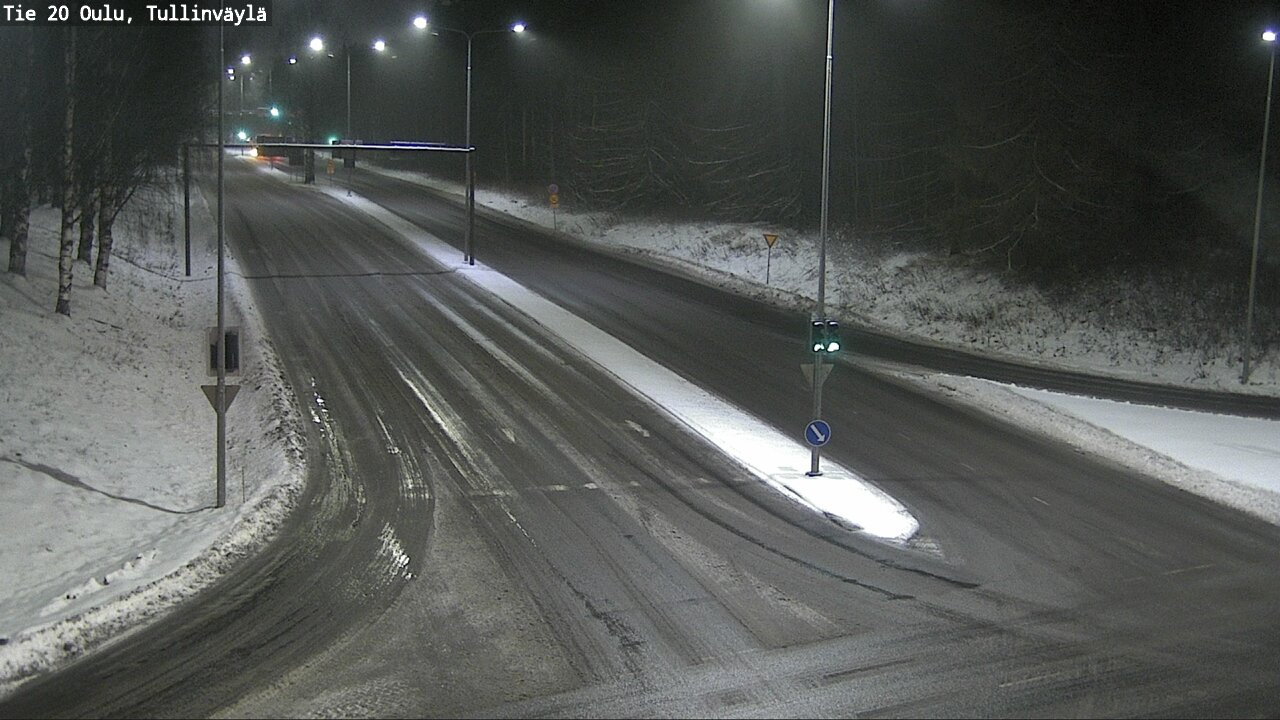 Weather Camera Image Väg 20 Uleåborg, Tullinväylä, Oulu, Pohjois-Pohjanmaa