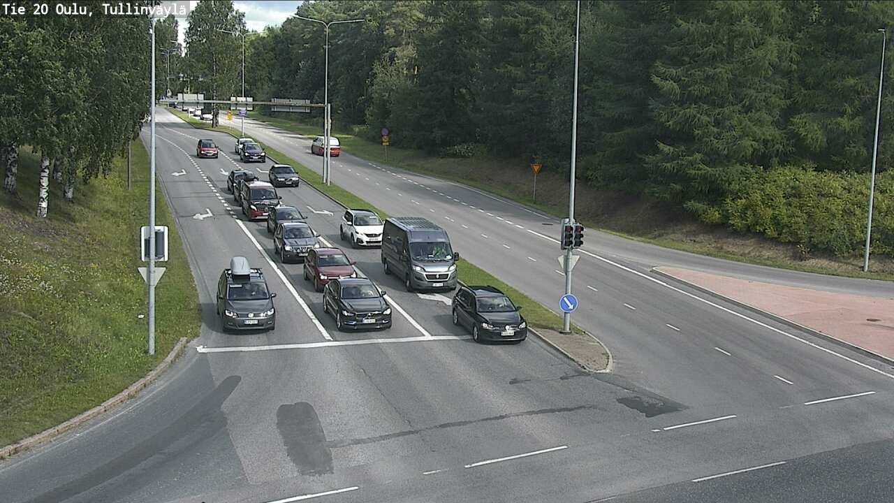 Kelikamerat Kuva Tie 20 Oulu, Tullinväylä, Oulu, Pohjois-Pohjanmaa