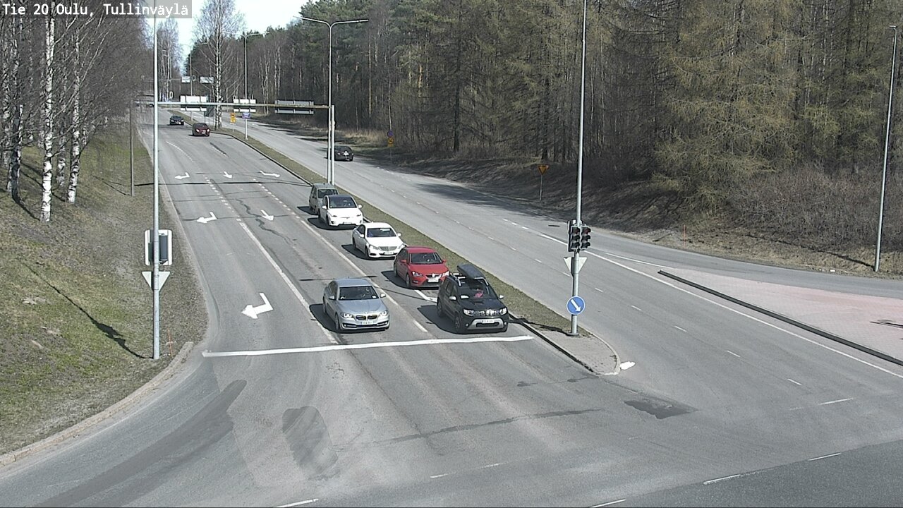 Kelikamerat Kuva Tie 20 Oulu, Tullinväylä, Oulu, Pohjois-Pohjanmaa